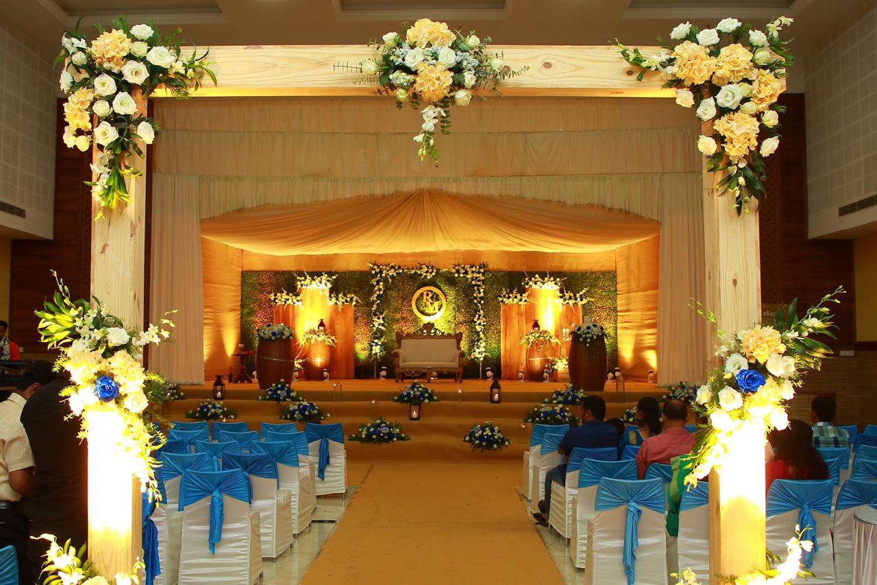 Marian Bridal Stage Decoration 2