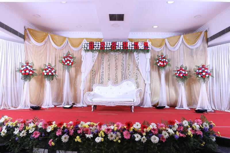 Marian Bridal Stage Decoration 7