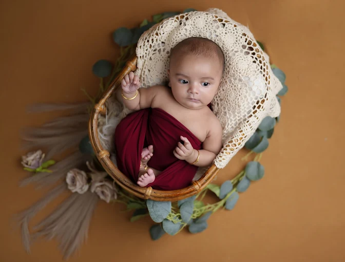 tons newborn baby shoot Studio 1