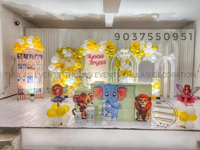 Thulasi decorations and events 1